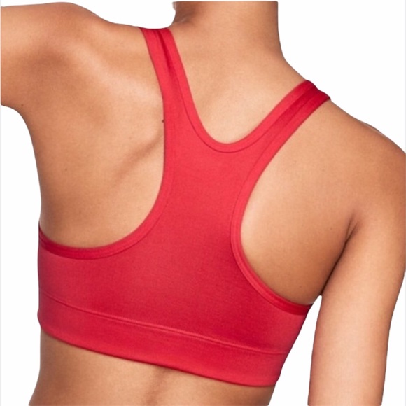 PINK Victoria’s Secret Sports Bra, Red, Small - Picture 2 of 6